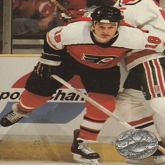 Mike Ricci Philadelphia Flyers NHL Hockey Card Collection - 5 Card Set - Picture 4 of 6